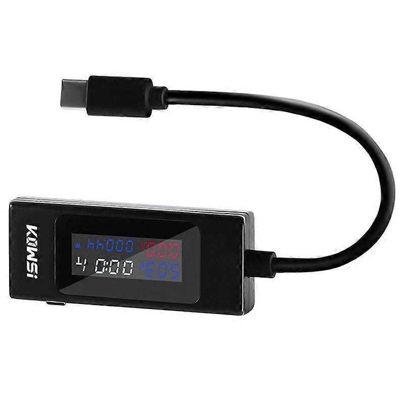 KWS-065C Typ-C USB-C 4-30V Spannungsmesser Timing Amperemeter Digitaler Monitor USB-Ladegerät Tester Leistung