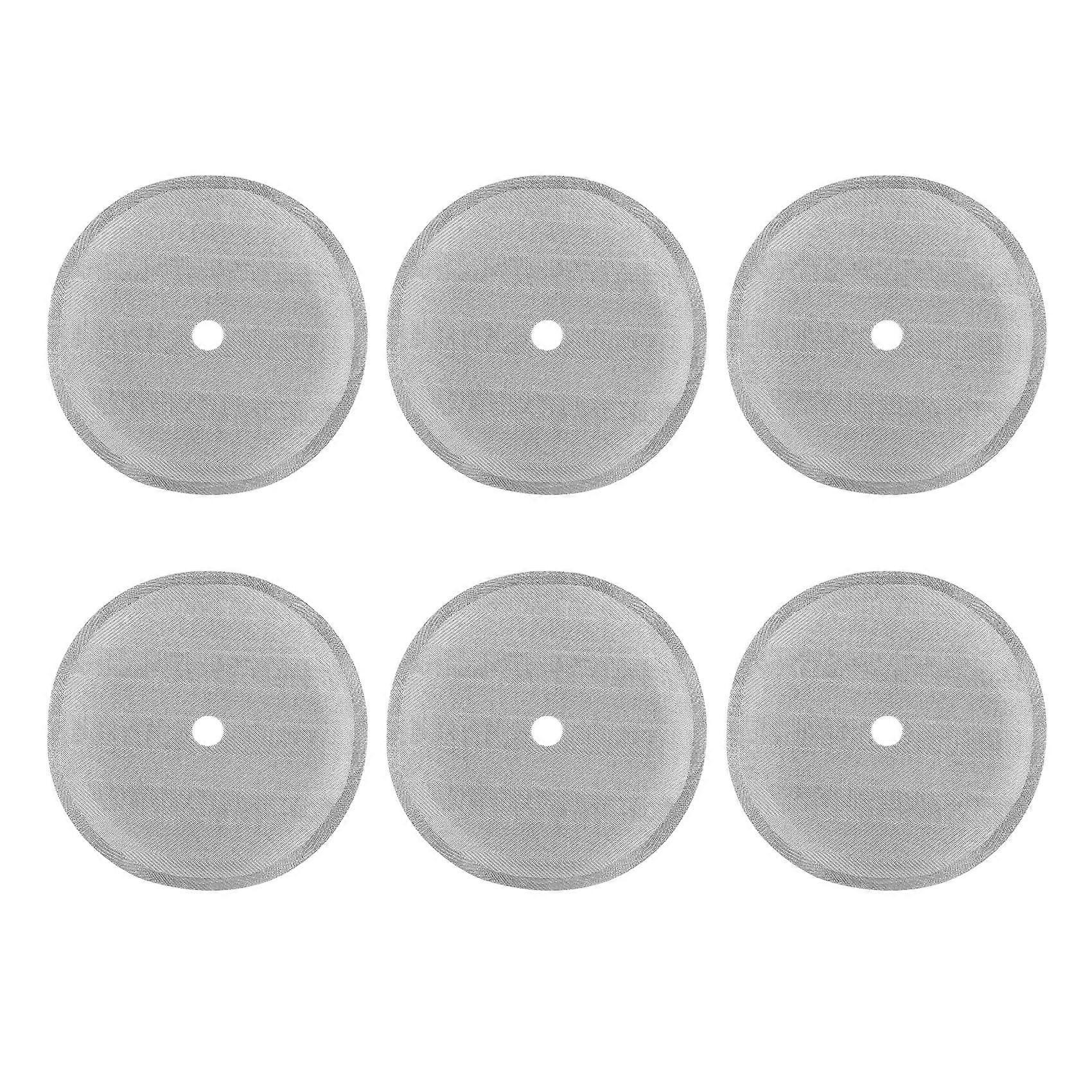 French Press Replacement Filters Mesh Screen Coffee Press Filters-Includes Metal Center Ring Reusab