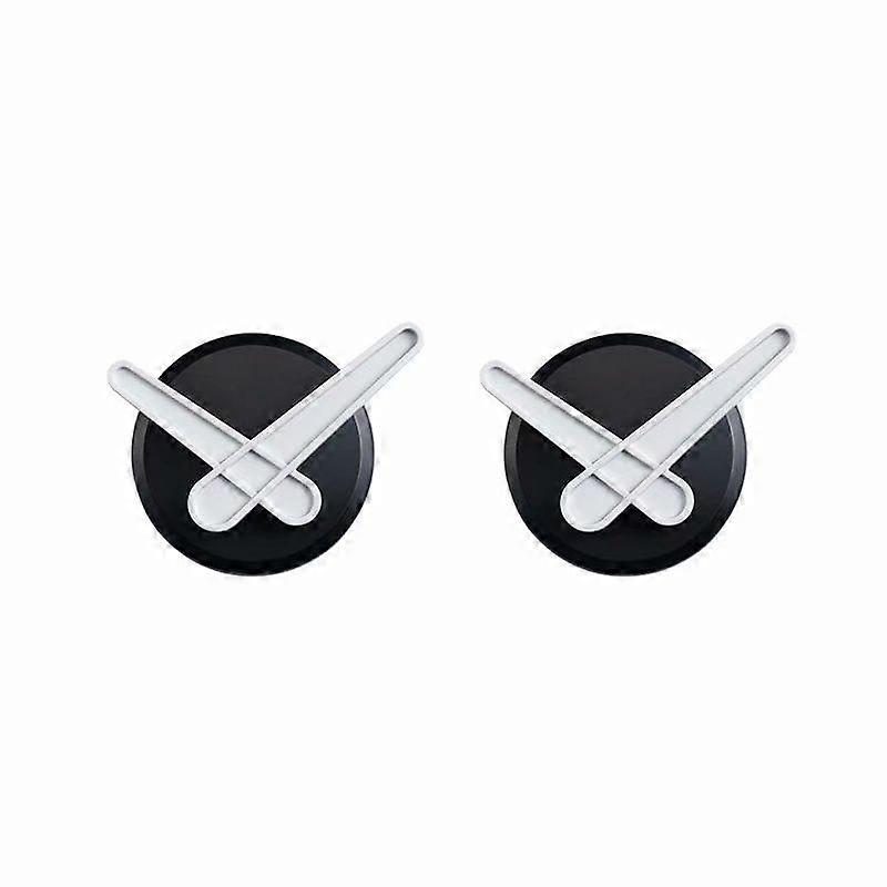 Home wall-mounted clock hook, no punching, small objects hanging storage B (2 packs)