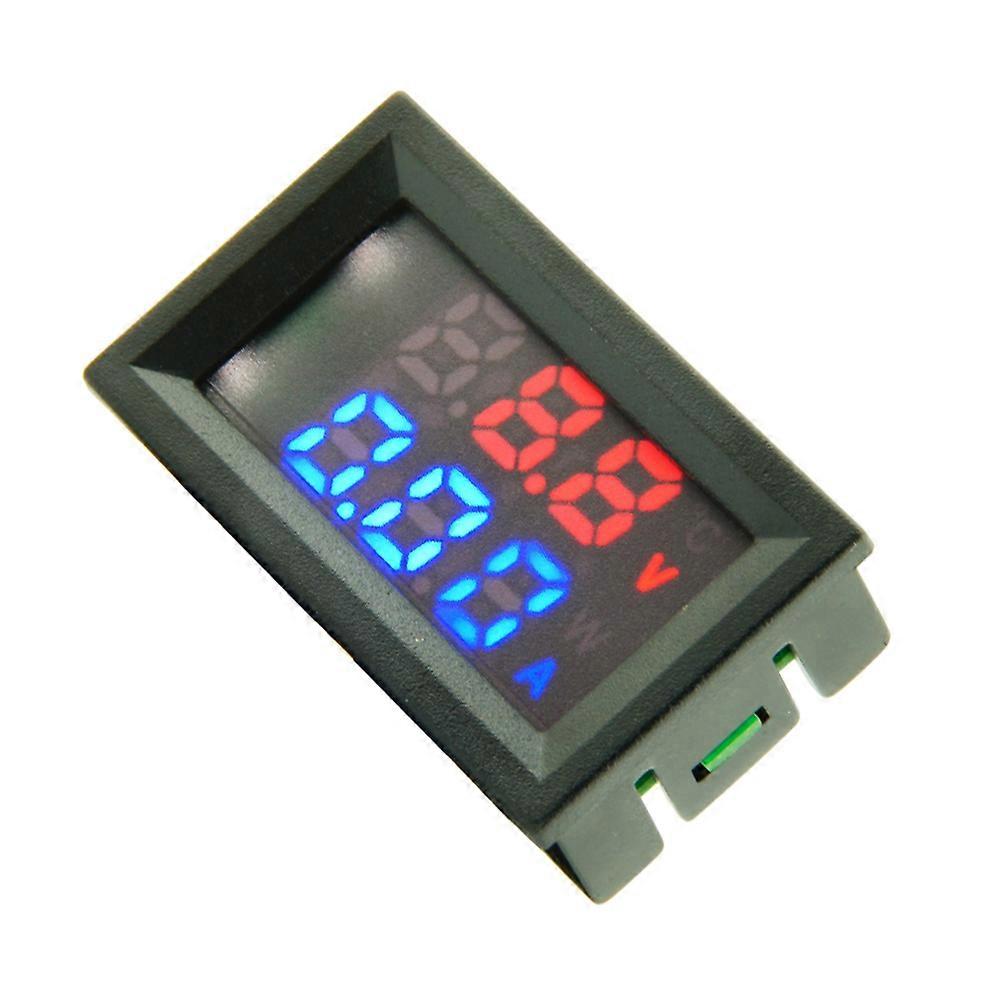 DC 100V Digital Voltmeter Ammeter Dual LED Display 10A Voltage Current Meter High Precision Digital Volt Meter Measurement Tools