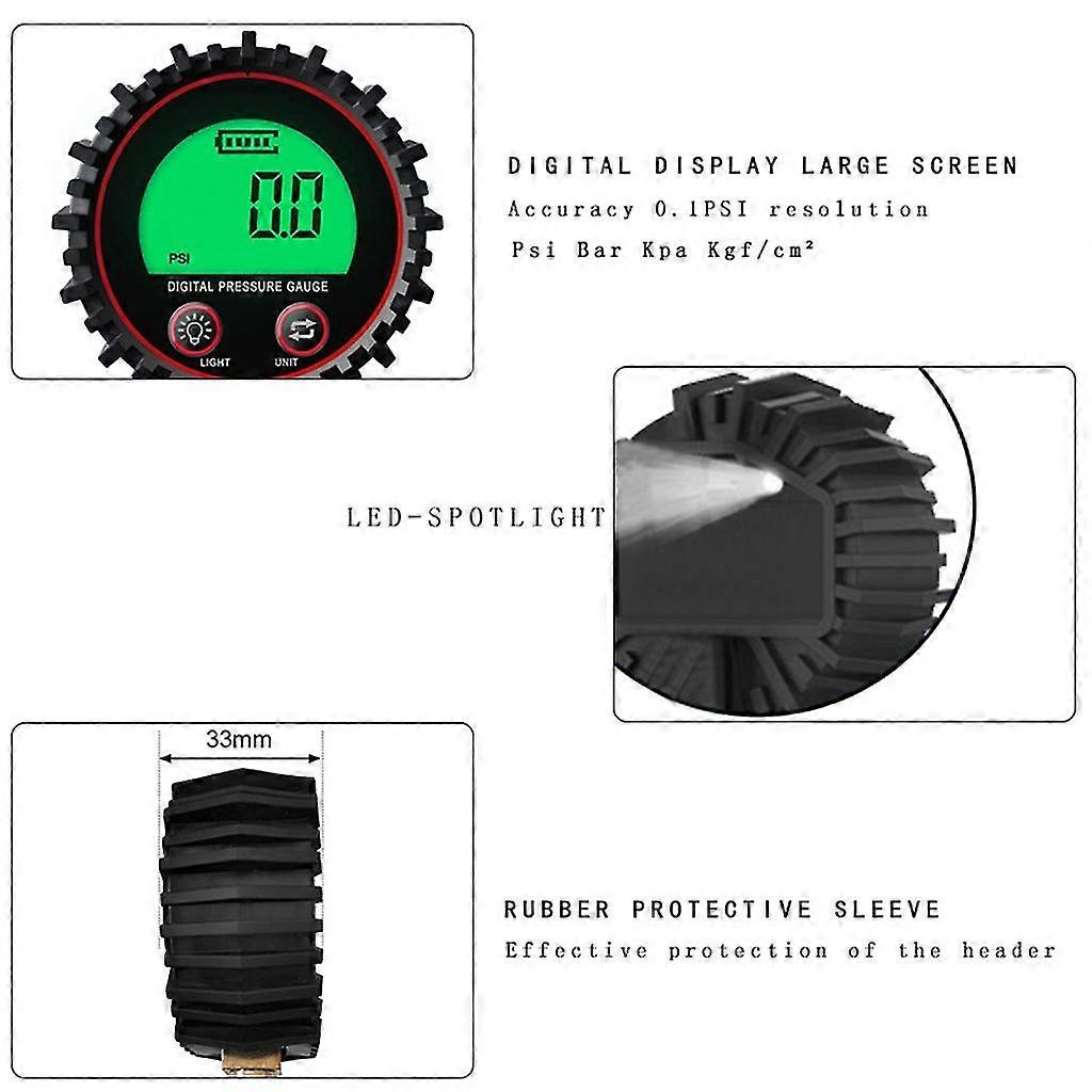 Tire Diagnostic Tool Pressure Gauge Air Pressure Meter Tester Monitoring System