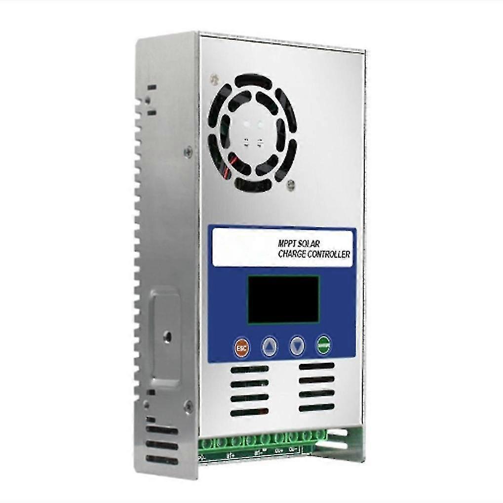 60a Mppt Solar Charge Controller Charging 12v 24v 36v 48v Auto Battery Lcd Display Solar Charge Reg