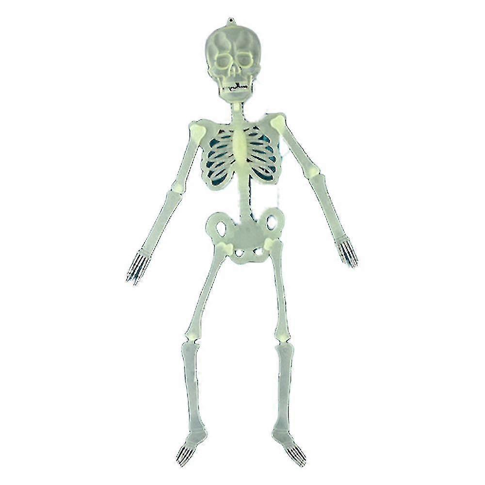 Halloween Skeleton Luminous Glow-in-the-dark Skeleton Compatible With Halloween Party Decorations Props