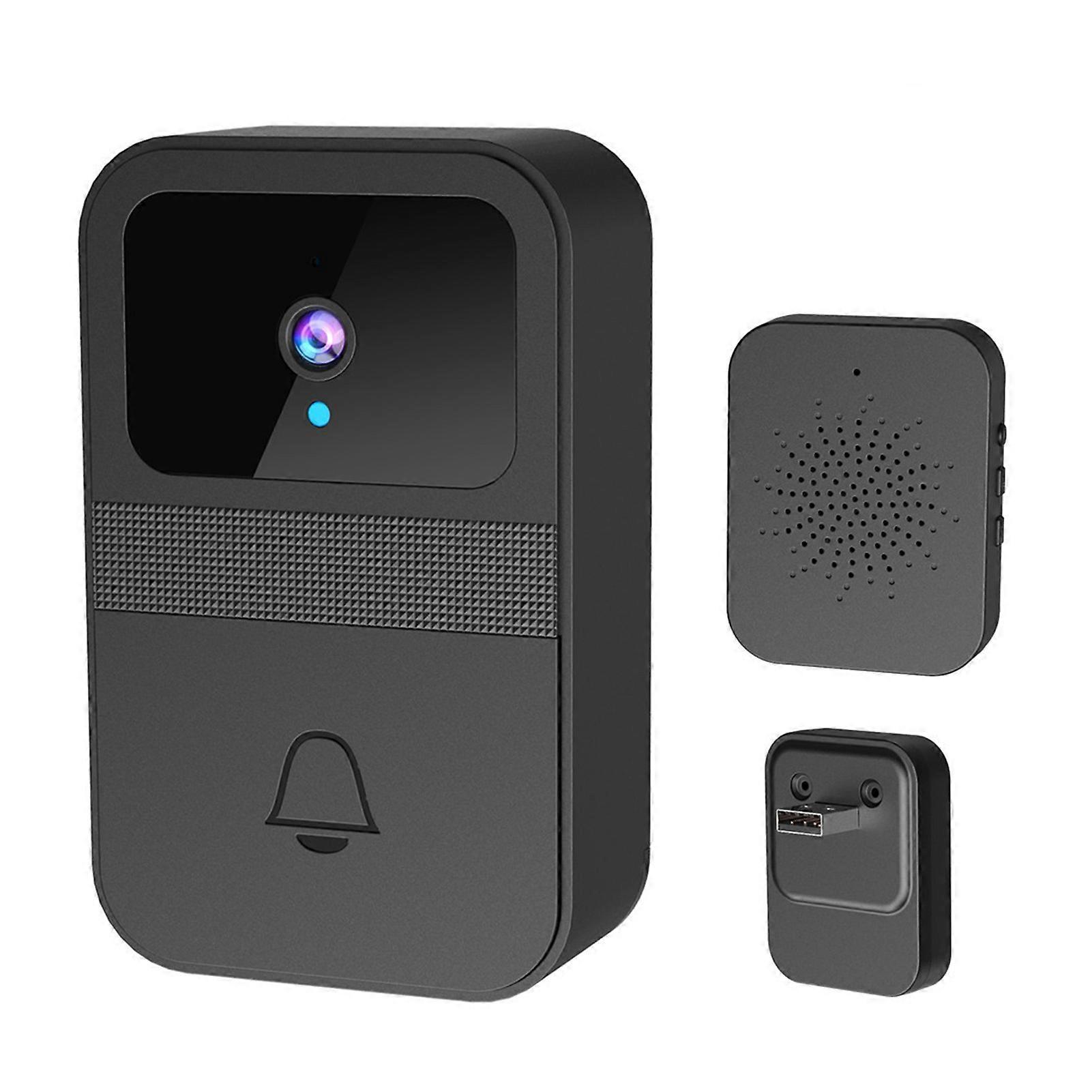 Self-Adhesive Wireless Video Doorbell Multi-Purpose Waterproof Camera for Home Safety