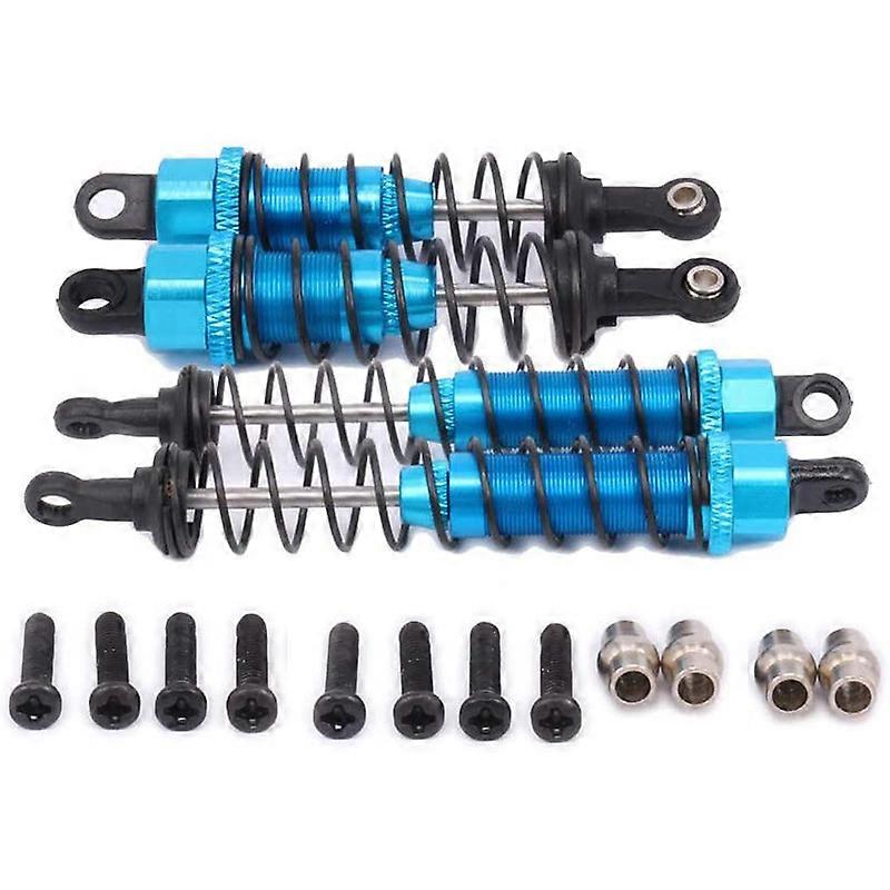 Metal Oil Filled Front&Rear for 1/12 12428 12423 RC Car Crawler Upgrad Part,Blue