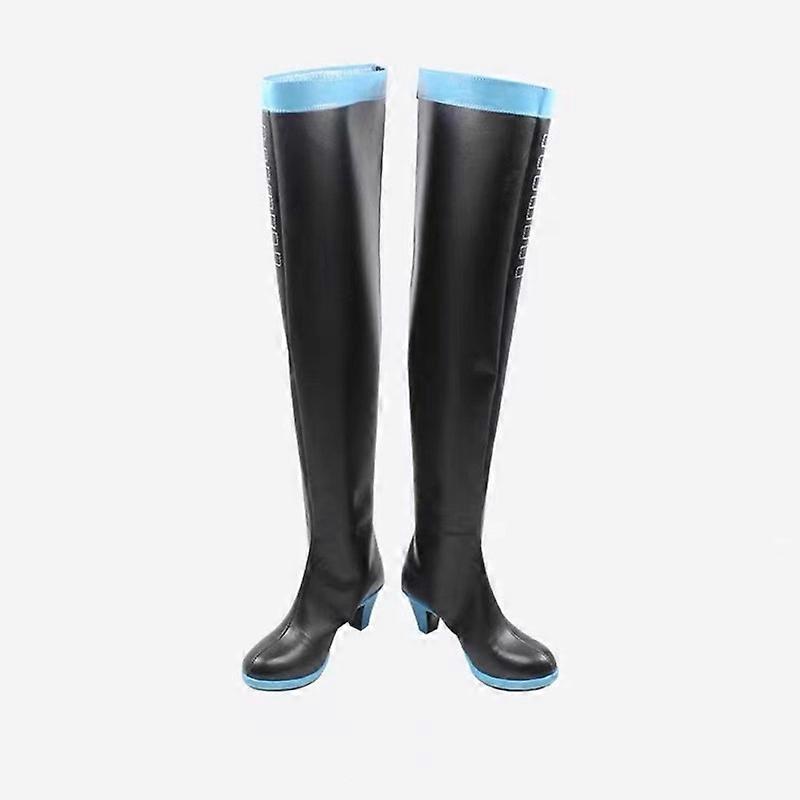 ווקלואיד מיקו נעלי קוספליי תחפושות יפן מידי למתחילים עתיד מיקו קוספליי נקבה גברים עקבים מגפיים