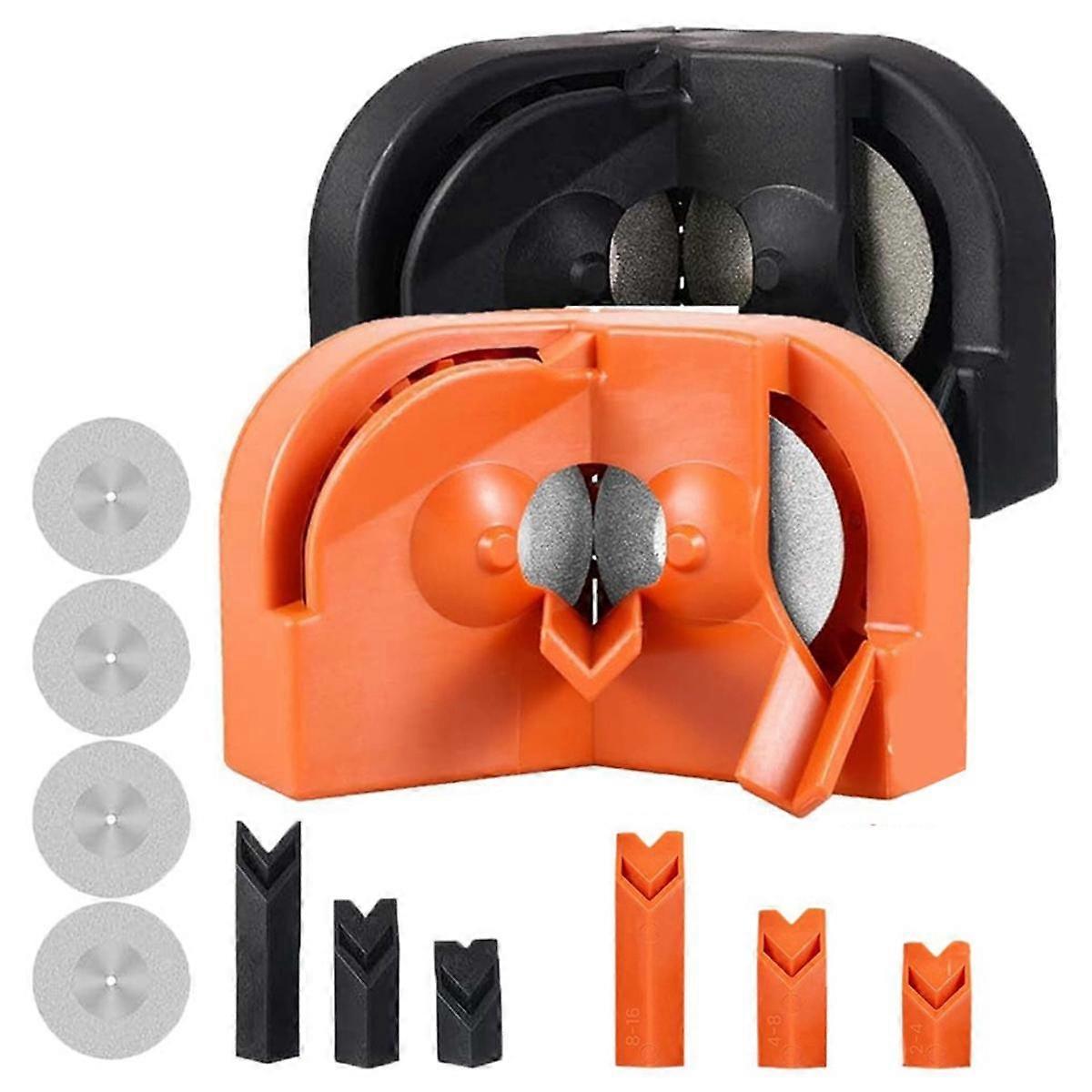 Multipurpose Drill Bit Grinding Sharpener,Drill Bit Sharpener,with 4 Grinding Wheel,Electric Drill