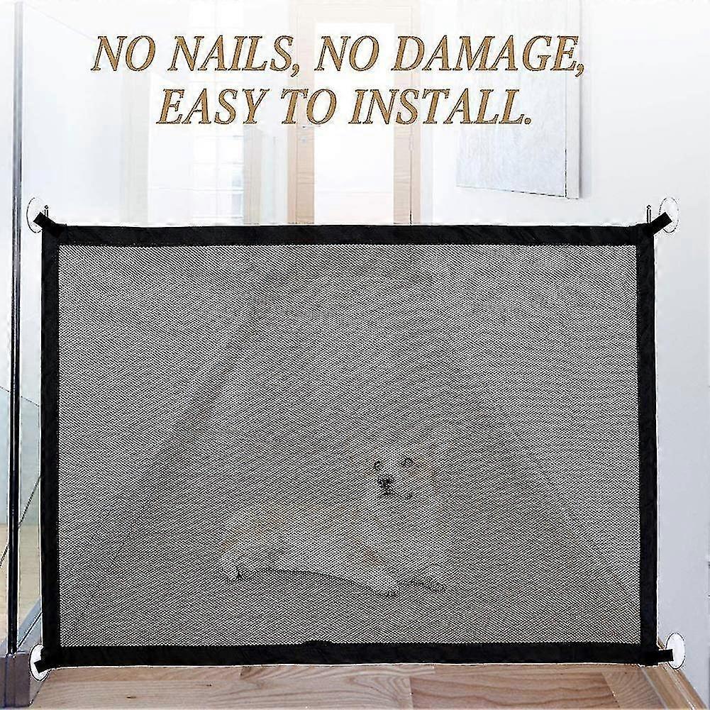 Barriera Sicurezza Per Animali Domestici - Cancello Pieghevole Per Cucina, Scale E Balconi - Foto 3