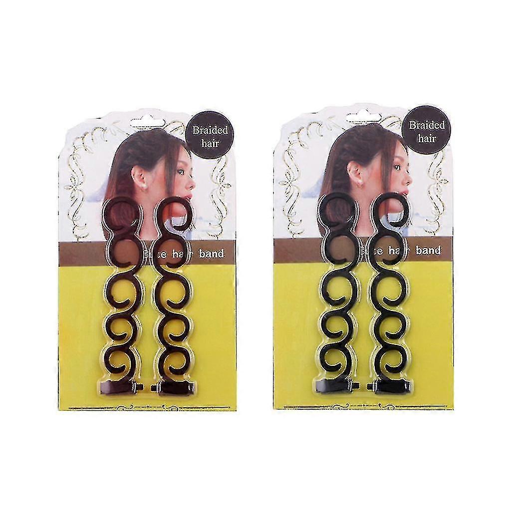 Side Hair Styling French Braid Clip Magic Stick Diy Maker Tool Braiding Hair