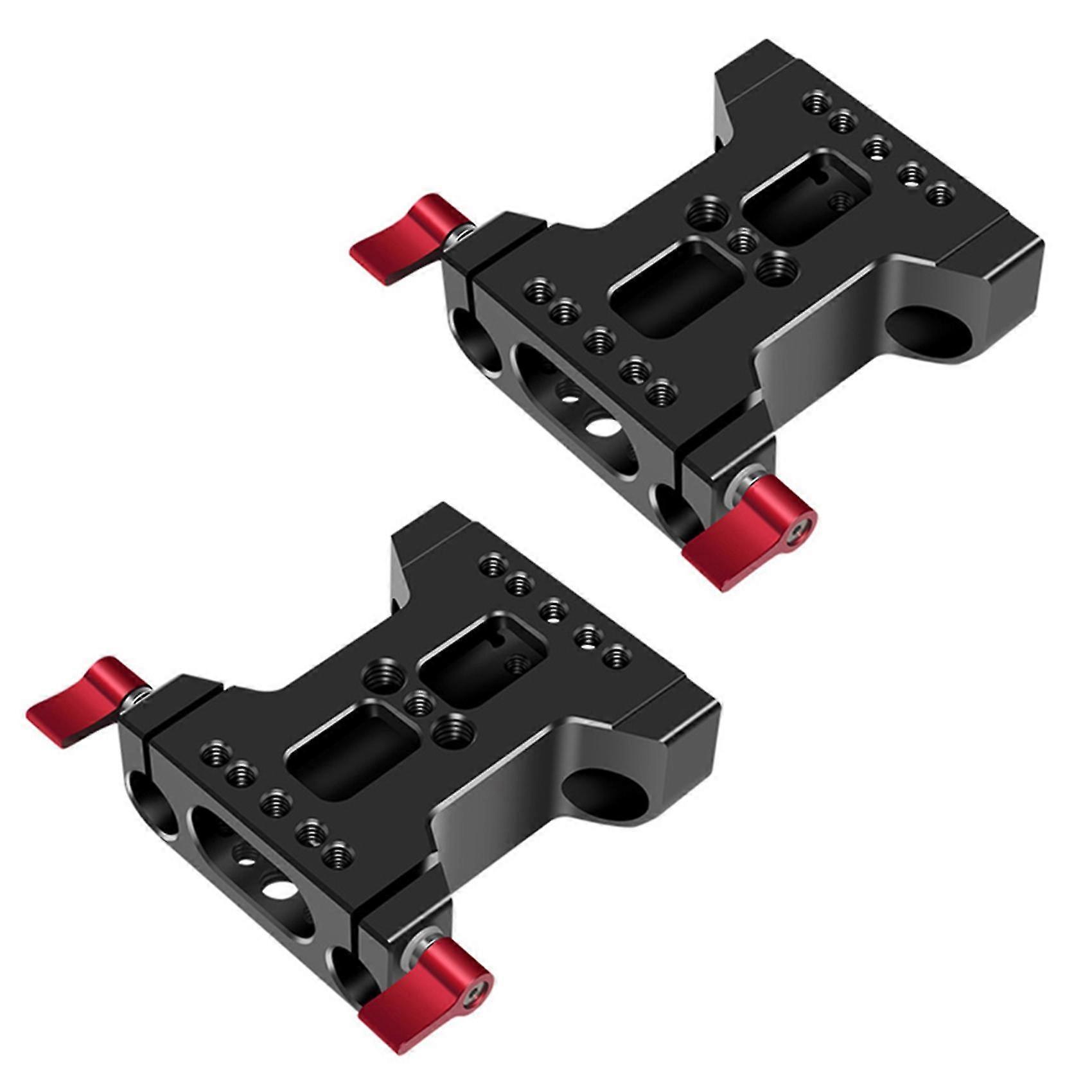 Multifunction Camera Base Plate With Rod Rail Clamp For Dslr Camera