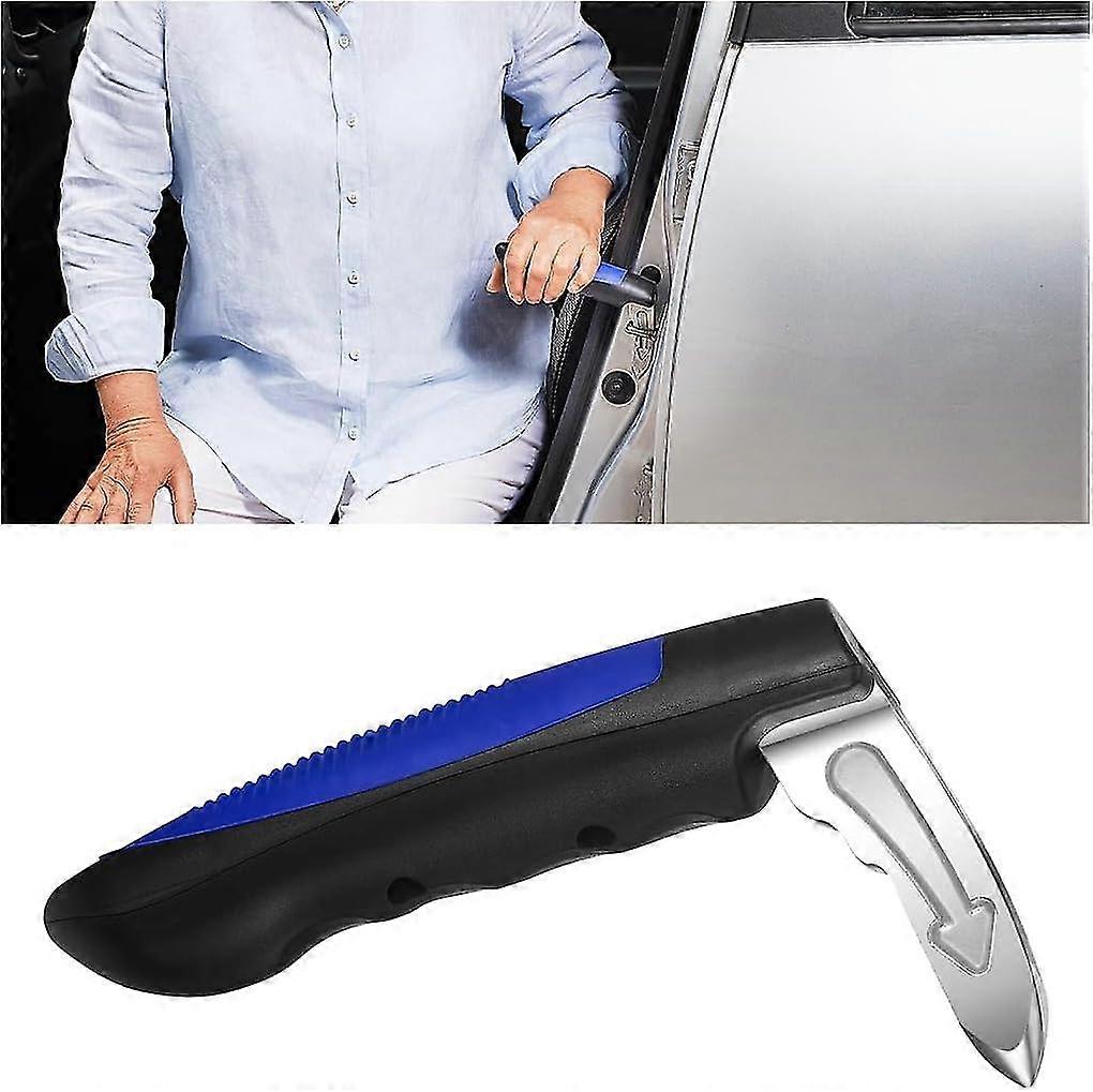 Car Handle Assist For Elderly, Disabled, Pregnant, 5in1 Vehicle Support Handle Seat-belt Cutter And Window Breaker, Emergency Escape Tools