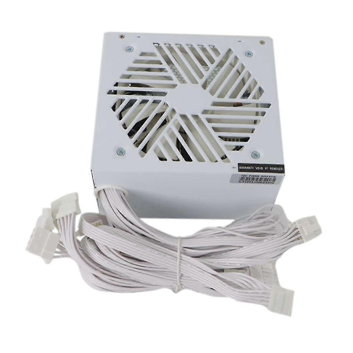 600 واط الكمبيوتر Psu امدادات الطاقة مصدر الألعاب ATX كمبيوتر سطح المكتب مزود الطاقة لكمبيوتر الألعاب Btc Psu Eu Plug