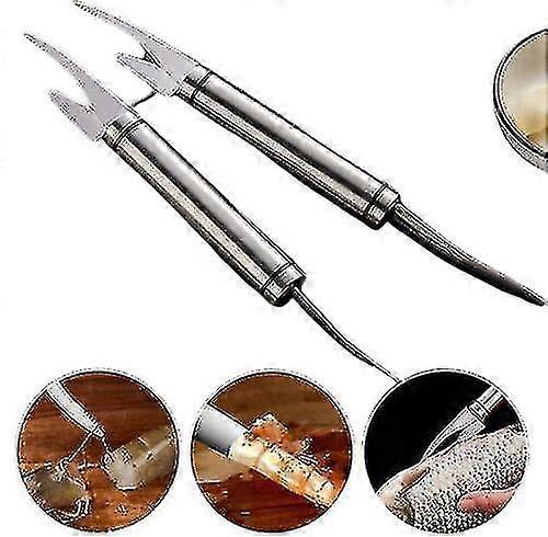 الروبيان خط سكين الروبيان أدوات تقشير الفولاذ المقاوم للصدأ جراد البحر الأسماك تنظيف الروبيان الأمعاء جهاز الروبيان خط السمك ماو سكين 5 في 1