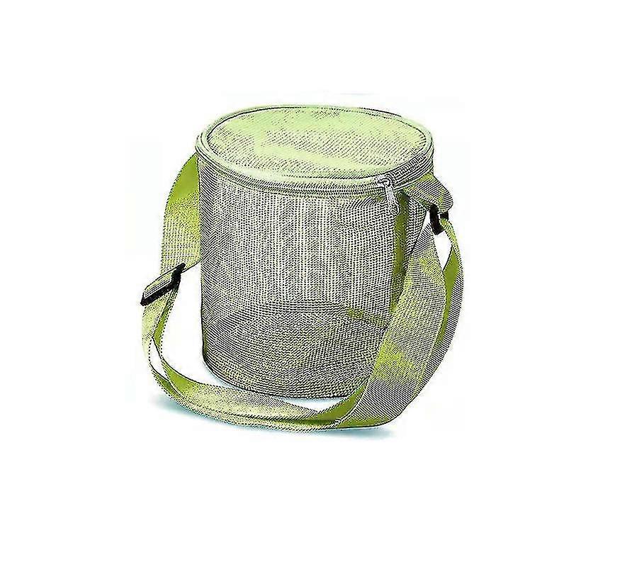 New Children's Mesh Shell Storage Bag Beach Three-dimensional Round Sand Bucket