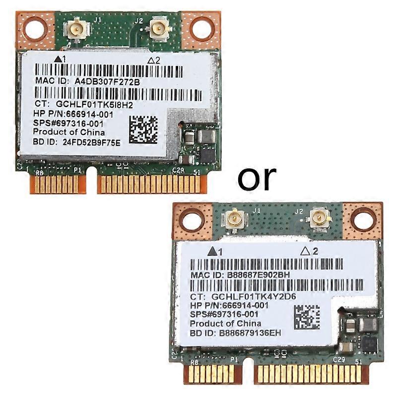 BCM943228HMB Half Mini PCI-e WIFI Wlan + Bluetooth-compatible Card for HP 210