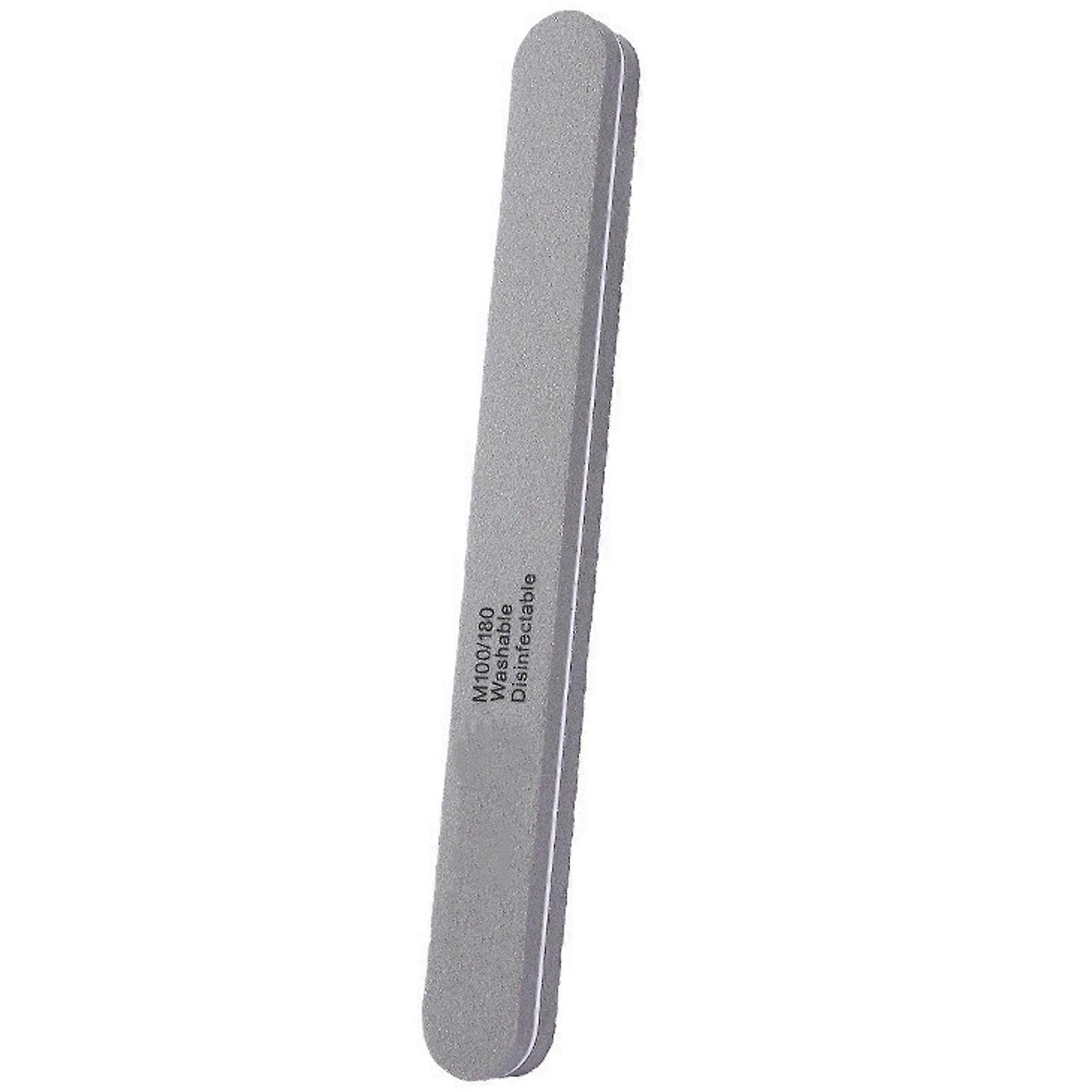 Nail File High Durability Wear Resistant Reusable Washable Bright Color Remove Nail Glue Sponge Nail File Fingernail Toenail Polishing Tool Nail Suppl