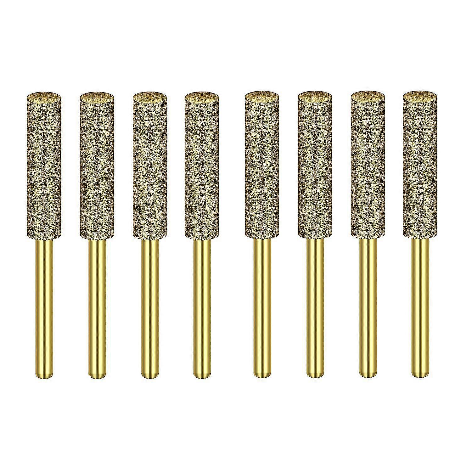 8pcs High Hardness Diamond Chainsaw Sharpener-stone File,diamond Sharpening Wheels Chainsaw File(5/