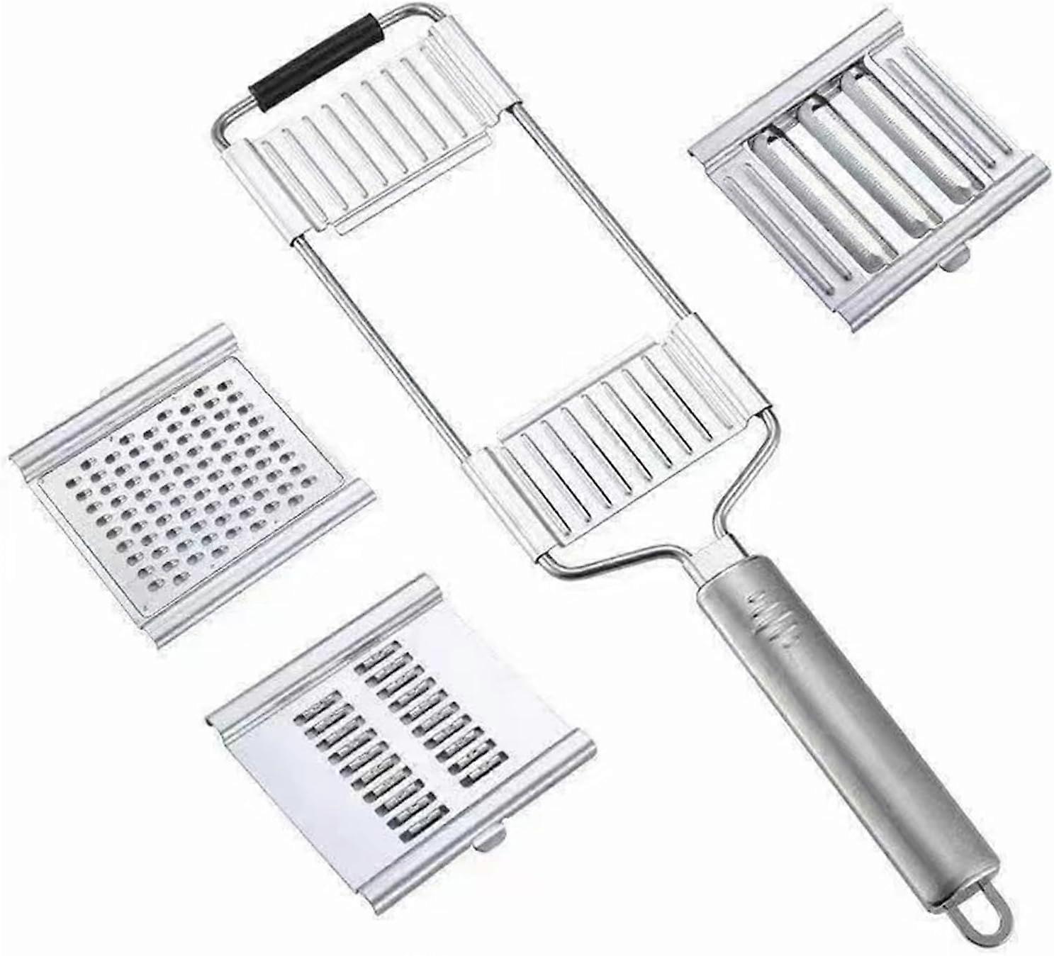 Multipurpose Vegetable Cutter, Portable Stainless Steel Vegetable Cutter, Kitchen Tool Shredders Cutters Grater for Vegetable Fruits