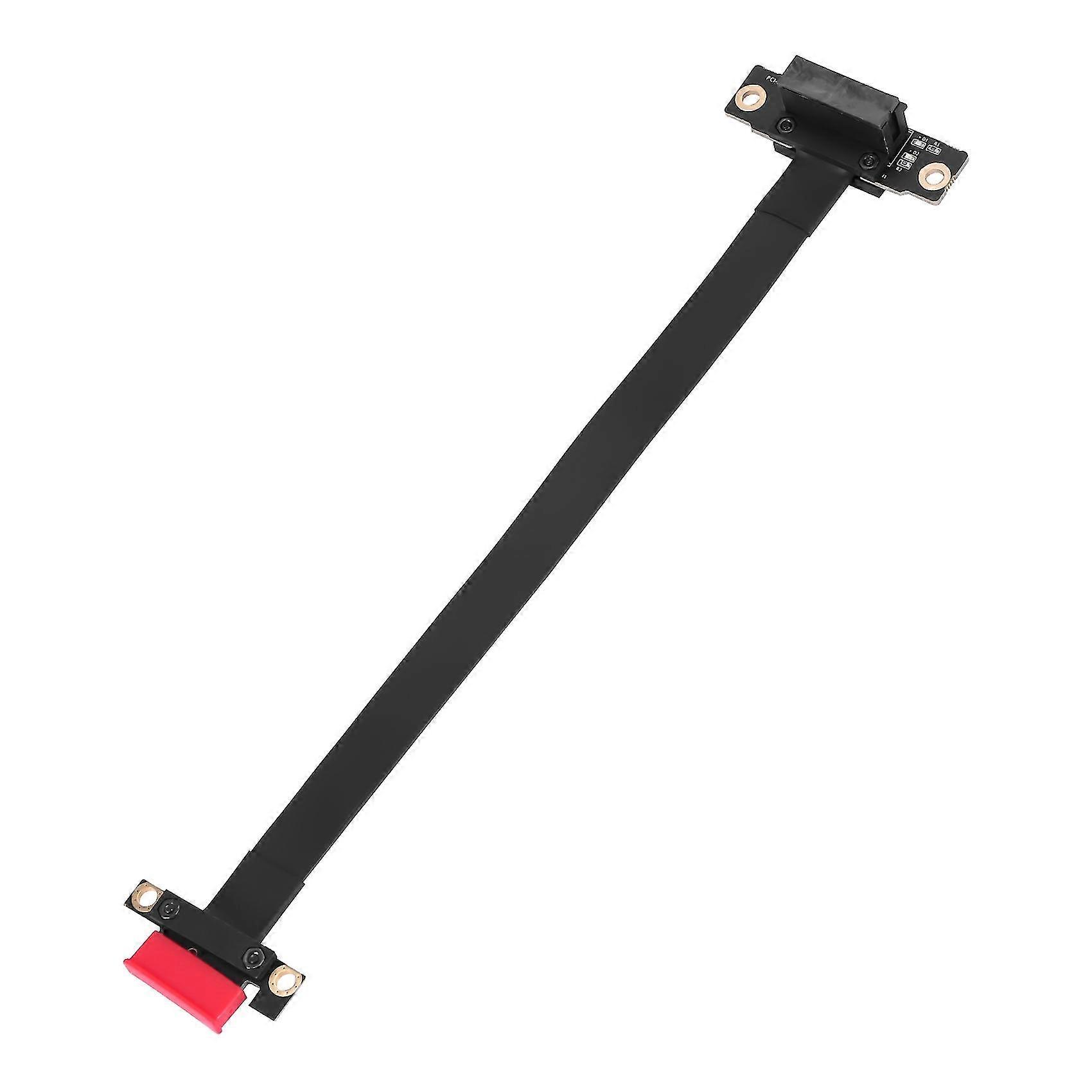 90 Degree Pci-e Pci Express 1x To 1x Slot Riser Card Converter Extender Ribbon Adapter Extension Ca