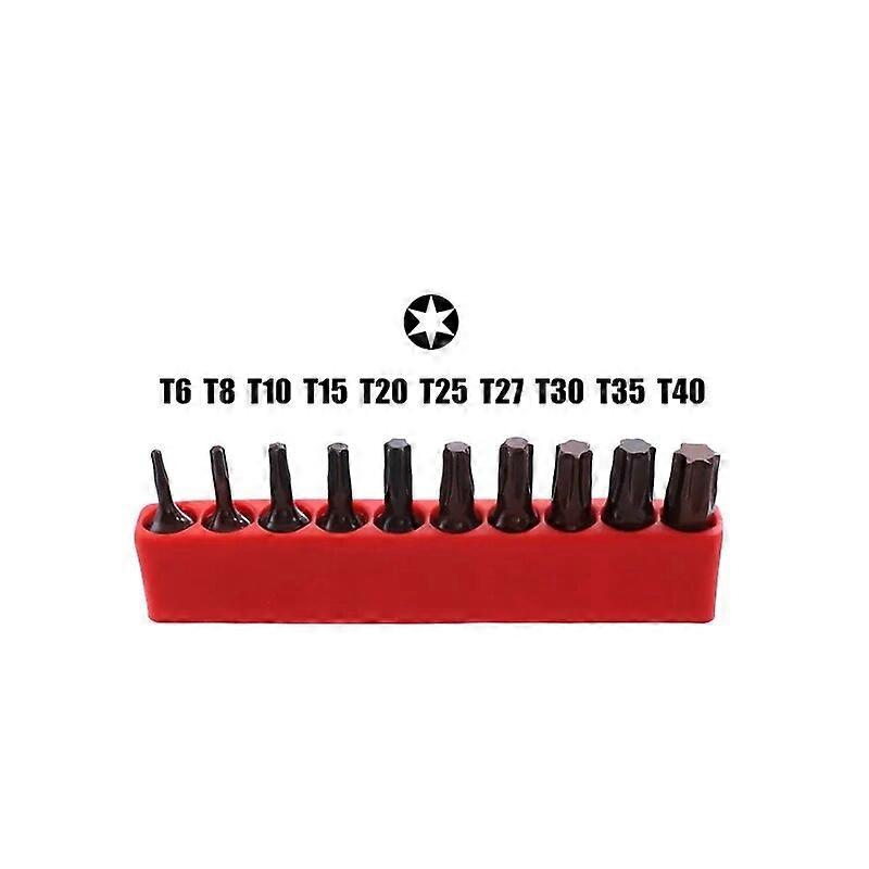 10PCS 1/4" Hex 25mm S2 Alloy Screw Driver Bit Magnetic Set PH Electric Screwdriver Bit Socket Tool Set Handtool Woodworking Tool