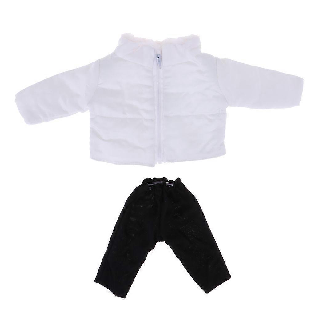 Puffer Jacket Coat And Pants For Salon Doll Clothes Accessory