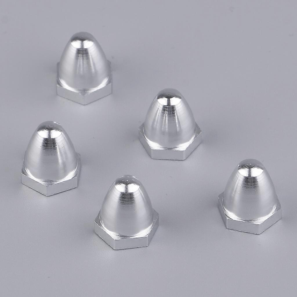 2x2212 2312 2213 Brushless Motor Propeller Cap Nut M6 Adapter, Pack of 5 White