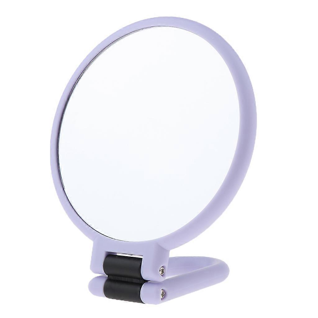 8x 2-Sided Magnifying  Folding Tabletop Travel Makeup Mirror