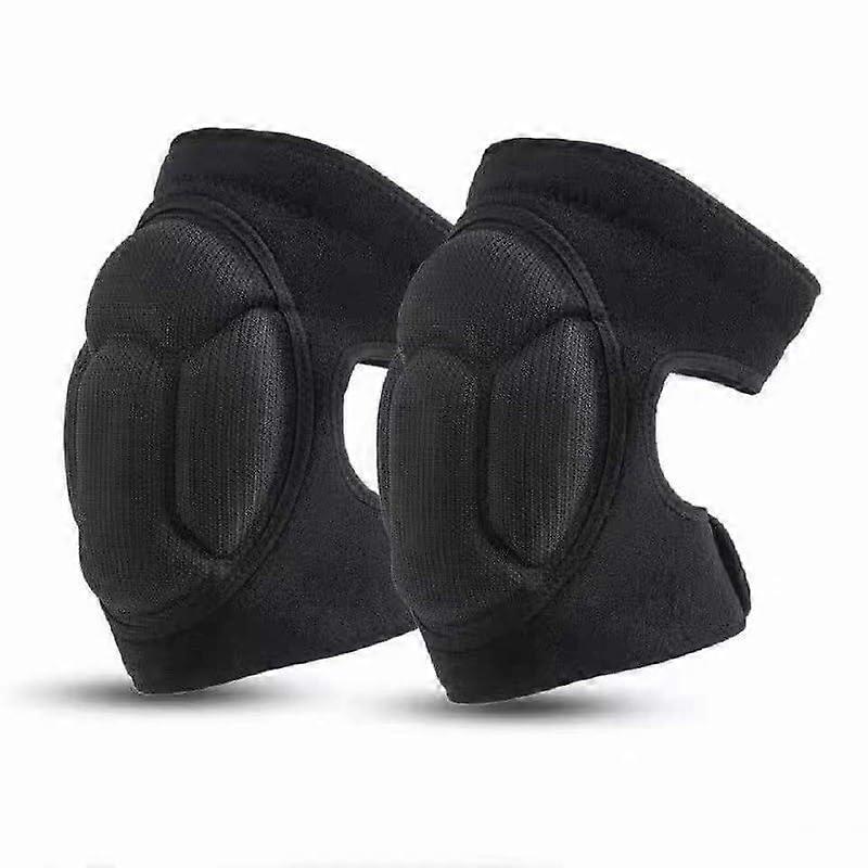 Knee pads, thick ultra-foam padding, suitable for gardening, yoga and construction, soft lining, double straps are sturdy and easily adjustable
