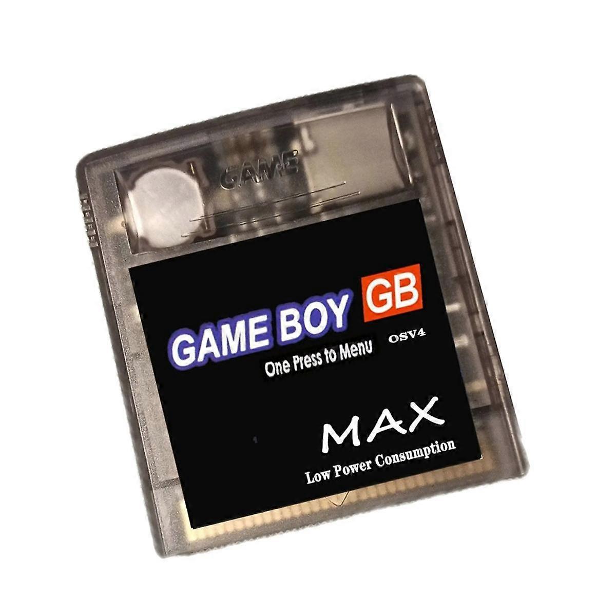 3000 in 1 Game OS V4 EDGB Game Card for Color GB MAX Console Power Saving Version Black