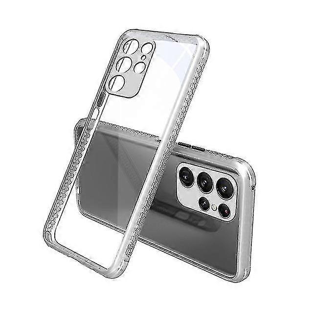 Case With Tire Pattern For Samsung Galaxy S22 Ultra, Transparent Acrylic Cover Sumsung S 22 Plus S22ultrtra 5g, Protective Case For Shockproof Camera