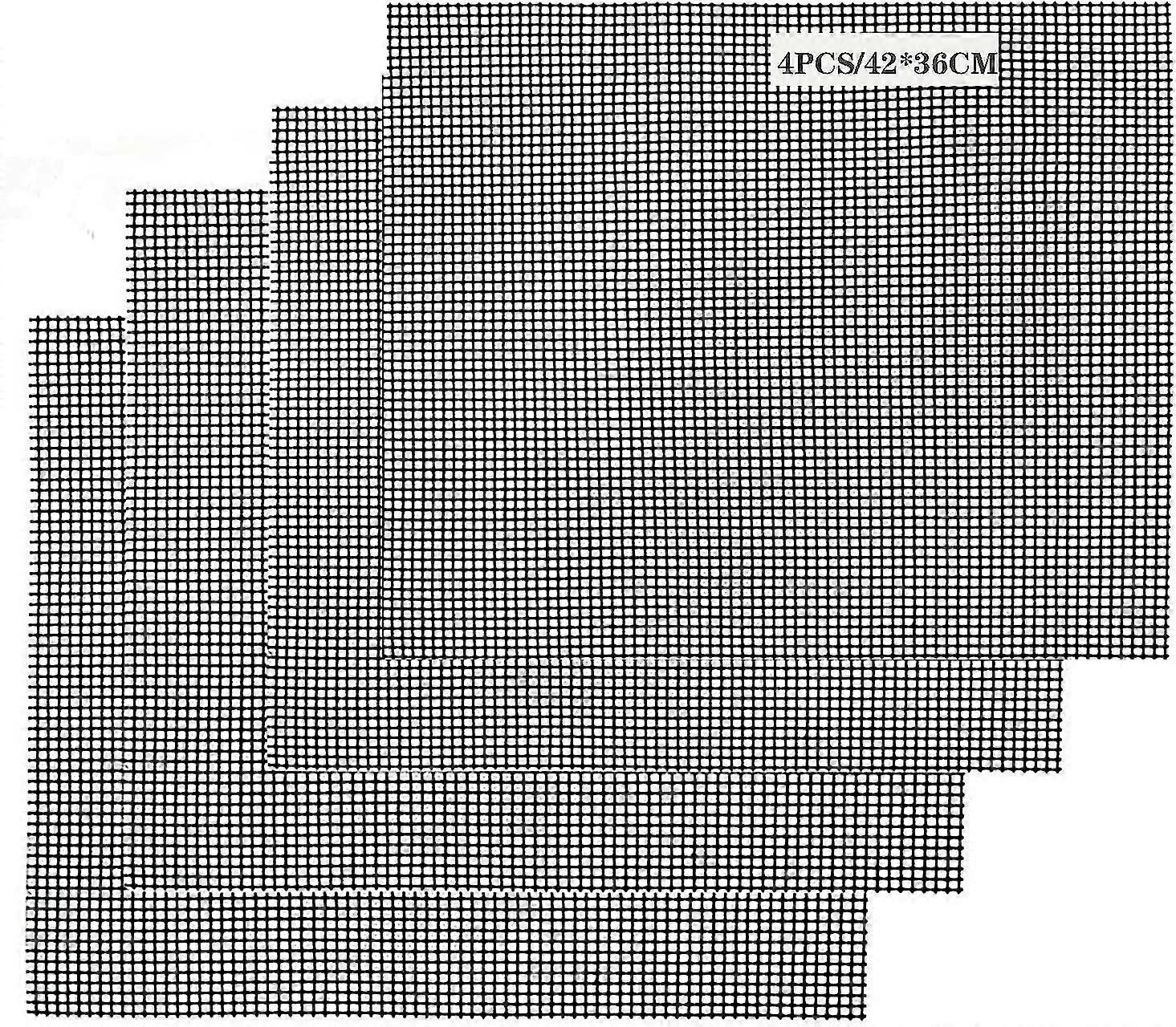 Bbq Grill Mat Non-stick Reusable For Meat Vegetables