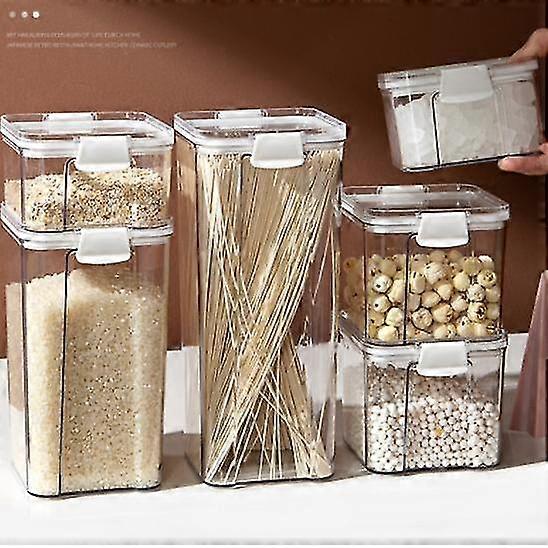 Food Storage Container Airtight Stackable Food Container With Clip-close Lid