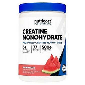 Nutricost Creatina Monohidrato en Polvo Sabor Sandía, 500 Gramos (Paquete de 1)