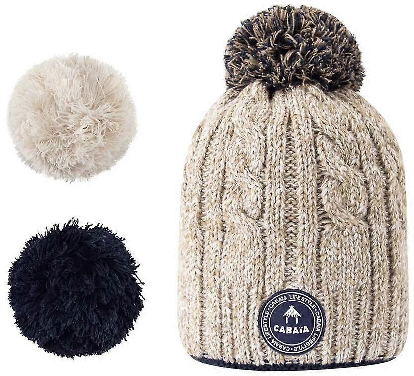 Cabaia Creamy Gin Beanie - Cream