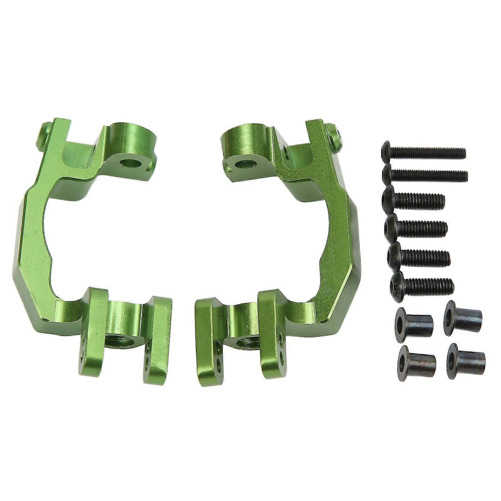 ARRMA Typhon 110 - Green Aluminum Alloy RC C Hub Carrier Base Caster Block (1 Pair)