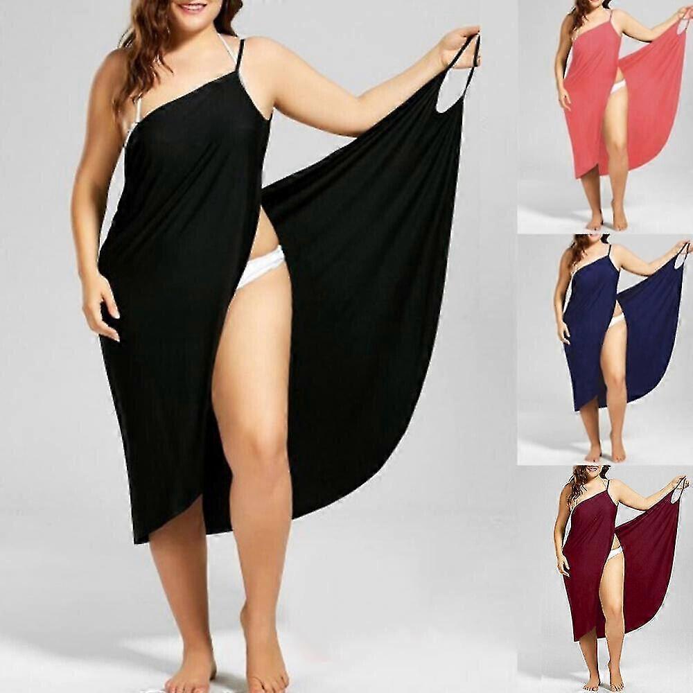 Femmes Lady Bikini Cover Up Sarong Beach Robe Longue Maillot de Bain Maillot de Bain Plus Taille