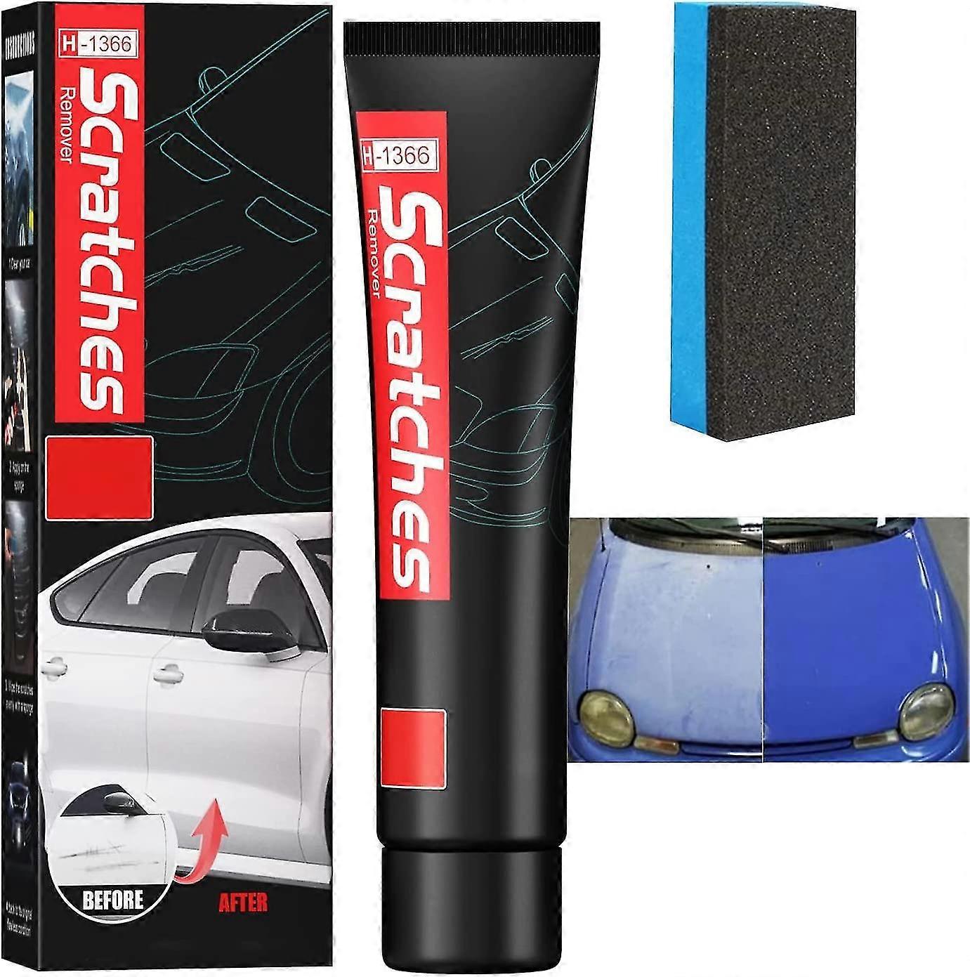 100ml Premium Car Scratch Removal Kit, 2023 Latest Car Scratch Repair Kit, Car Scratch Remover, Erase Car Scratches