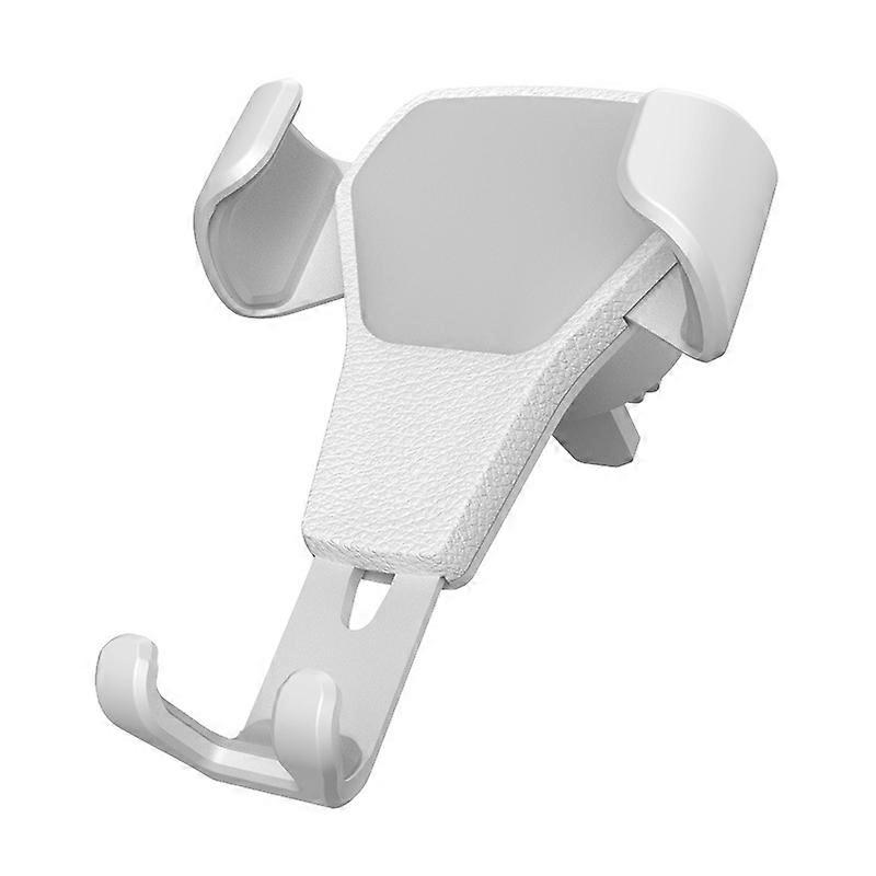 Litchi Texture Gravity Car Mount Phone Holder