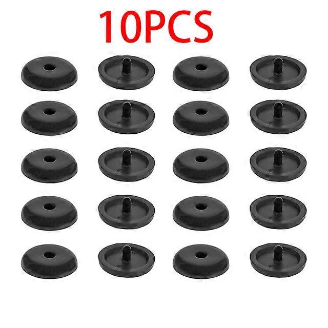 10PC Car Seat Belt Stop Button Clips Fastener Retainer Seatbelt Adjuster Buckle Stopper Holder Rivet Stud Clips Car Styling Grey