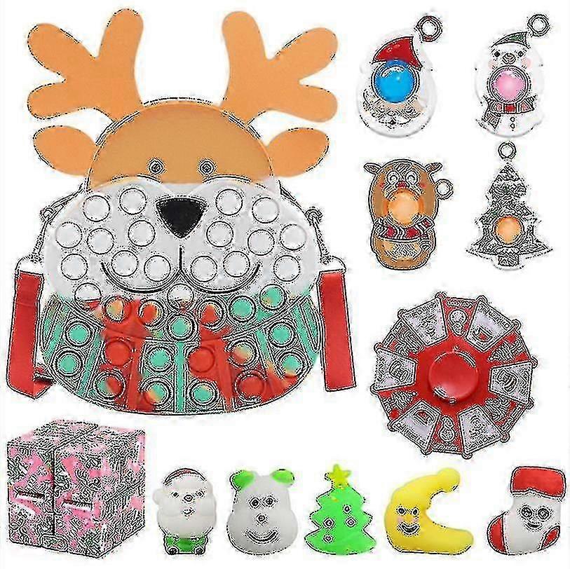 Advent Fidget Παιχνίδια Ανακούφιση από το άγχος Fidget Toy Blind Box Παιδιά