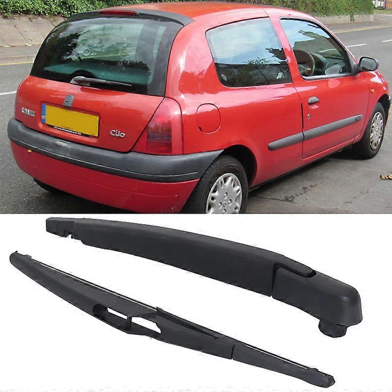 12'' Car Rear Wiper Blades Back Windscreen Wiper Arm For RENAULT CLIO 2 MK2 1998 -2005 Windshield Auto Styling