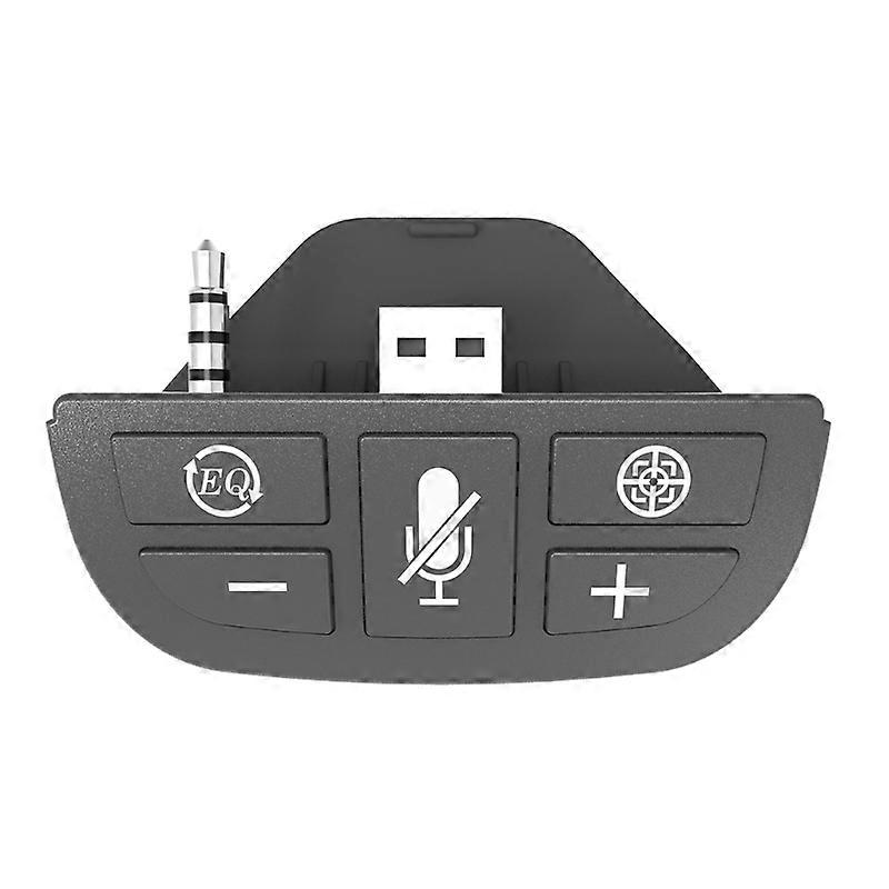 Headset Controller Sound Enhancer for X Series One with 3.5mm Jack - Black