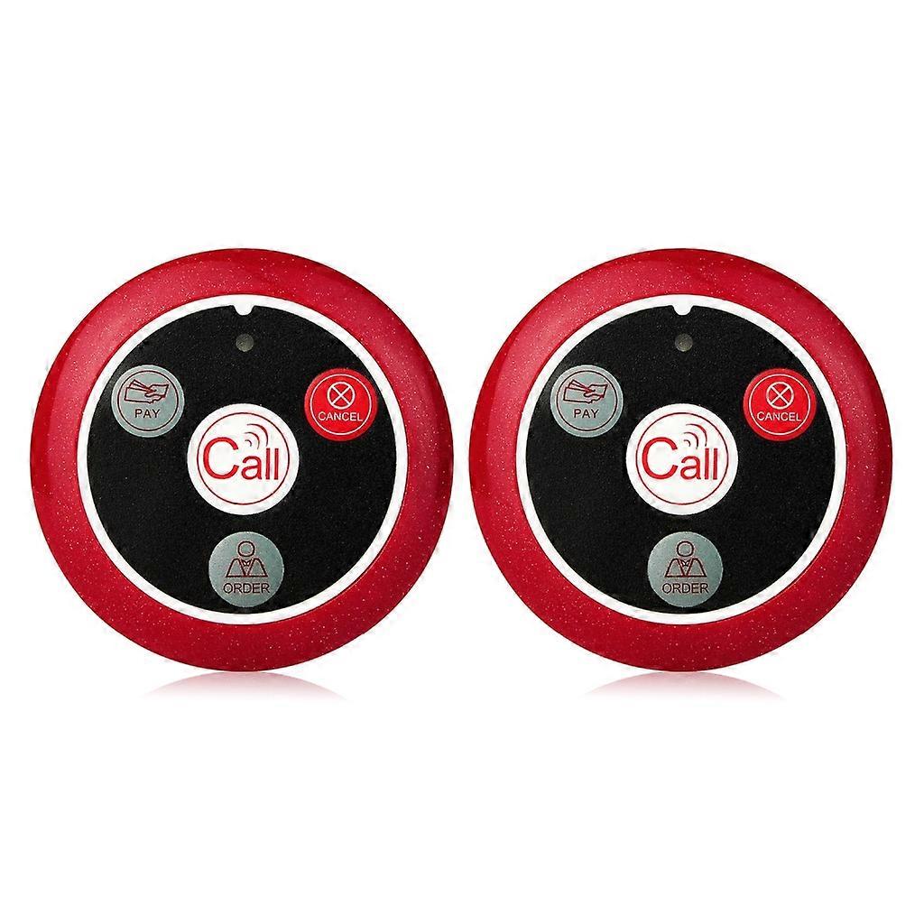 Wireless Restaurant Buzzer Pager System for Coffee Dessert Shops