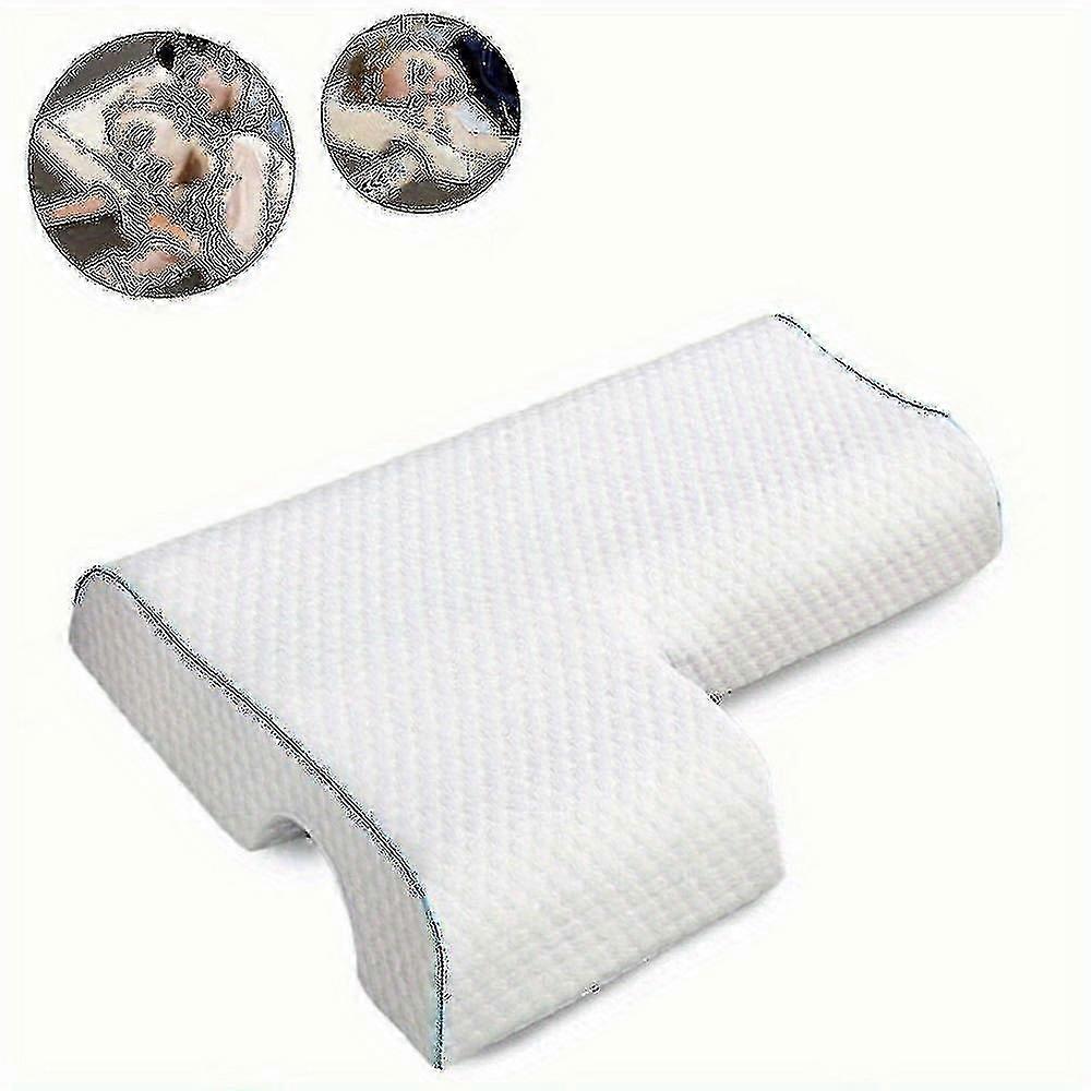 1 pz Cuscino Coccola Arcuata Con Memory Foam A Rimbalzo Lento Per Coppie - Cuscino Mano Anti-pressione Per