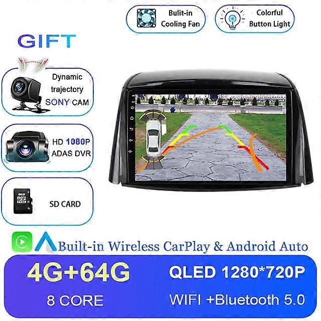 Android 12 For Renault Koleos 2008 - 2016 Car Radio Multimedia Video Player Navigation Stereo GPS No 2Din 2 Din DVD Head Unit