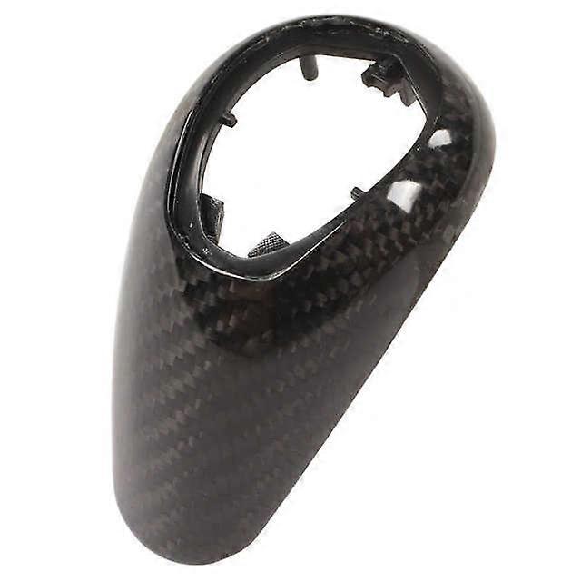 Gear Shift Knob Cover Carbon Fiber Decorative Shifter Head Trim Replacement for BMW M2 F87 M4 F82 M3 F80 M5 F90