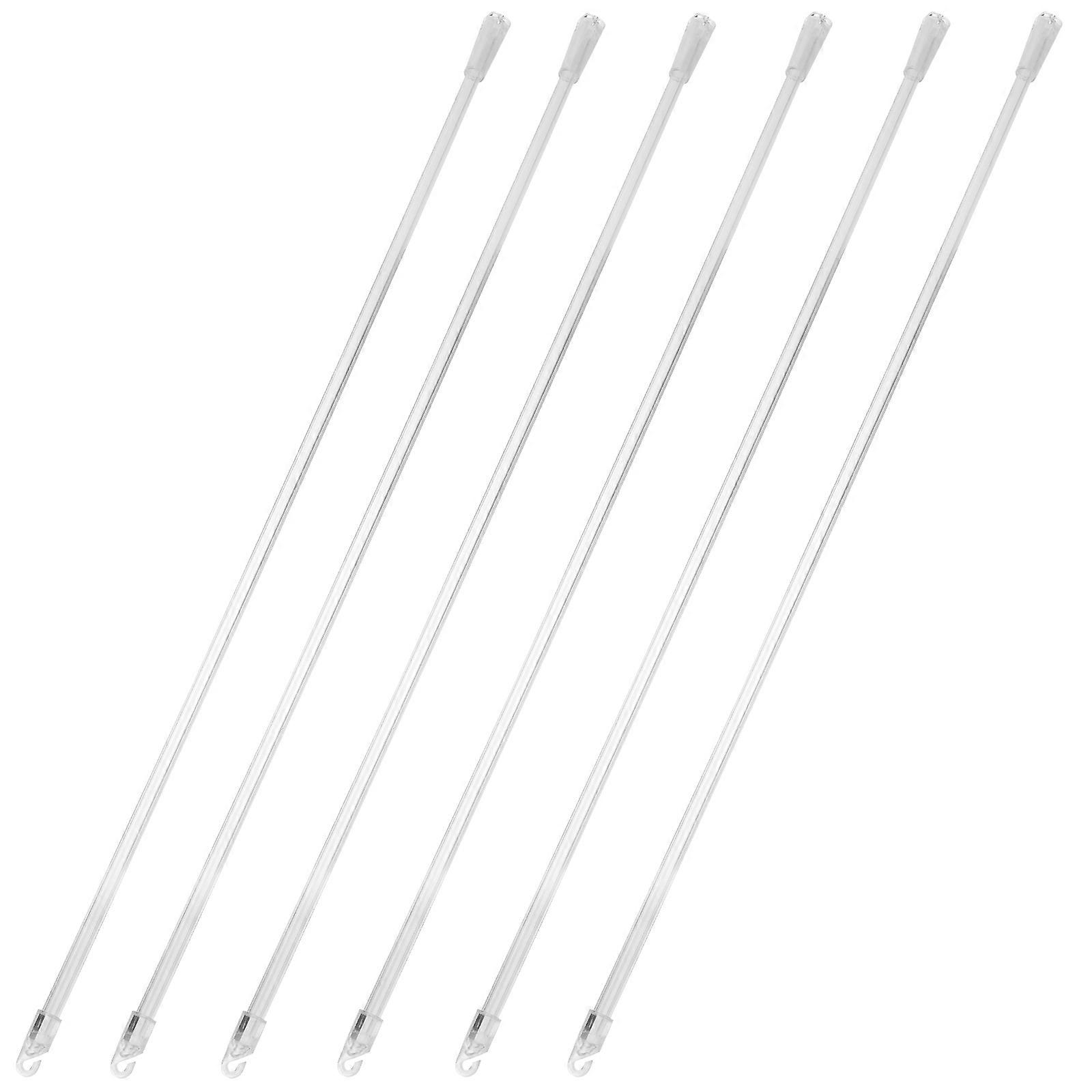 6pcs Household Blind Wand Vertical Blind Rod Replacement Window Blind Stick Blind Supply
