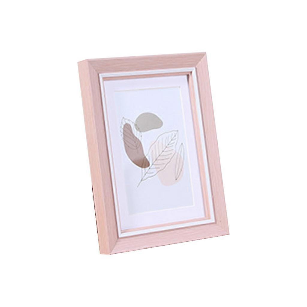 Bilderrahmen 6/7/8in Holz Bilderrahmen für Wand- oder Tischdisplay Desktop