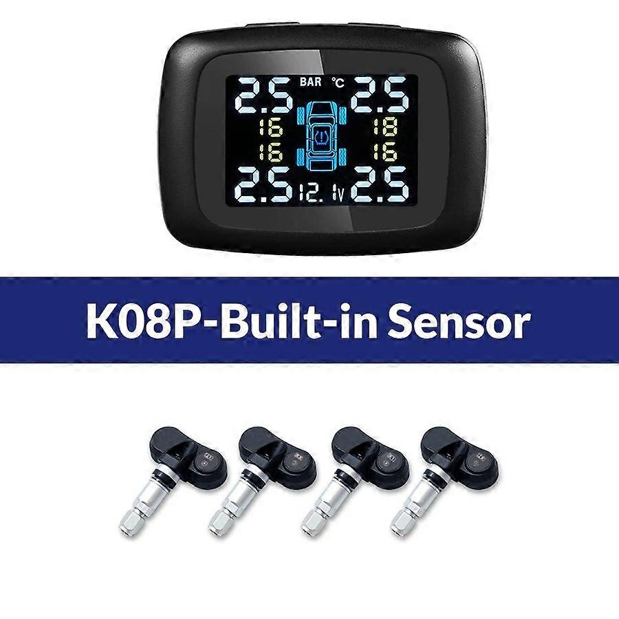 E-ACE K08 Tpms sensor  tire pressure monitoring system Alarm  Tire Pressure Security Alarm  Systems smart car systems