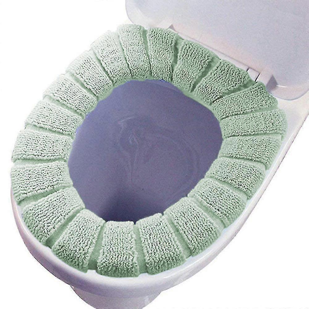 Bathroom Soft Thicker Warmer Stretchable Washabletoilet Seat Pads